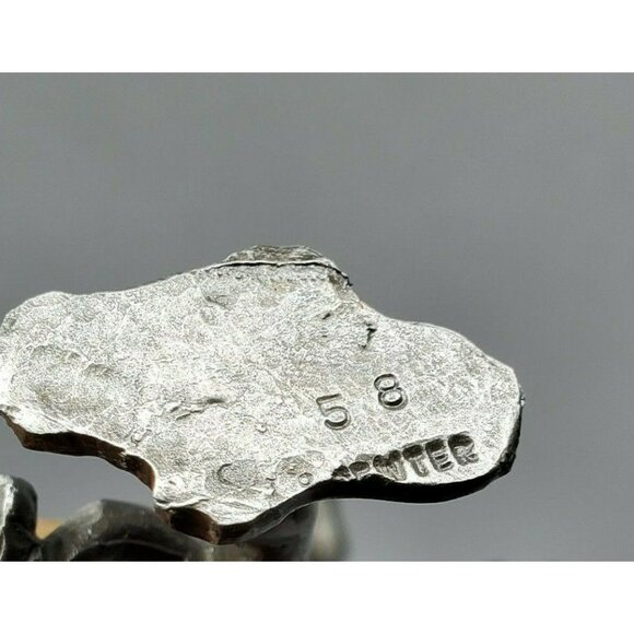 2 Vintage Pewter Mini Figurines Boys Playing Mini Shelf Sitter Home Décor - Picture 8 of 11